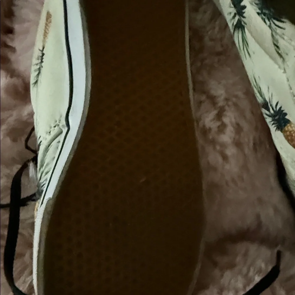 Vans Pineapple Print Canvas Sneakers